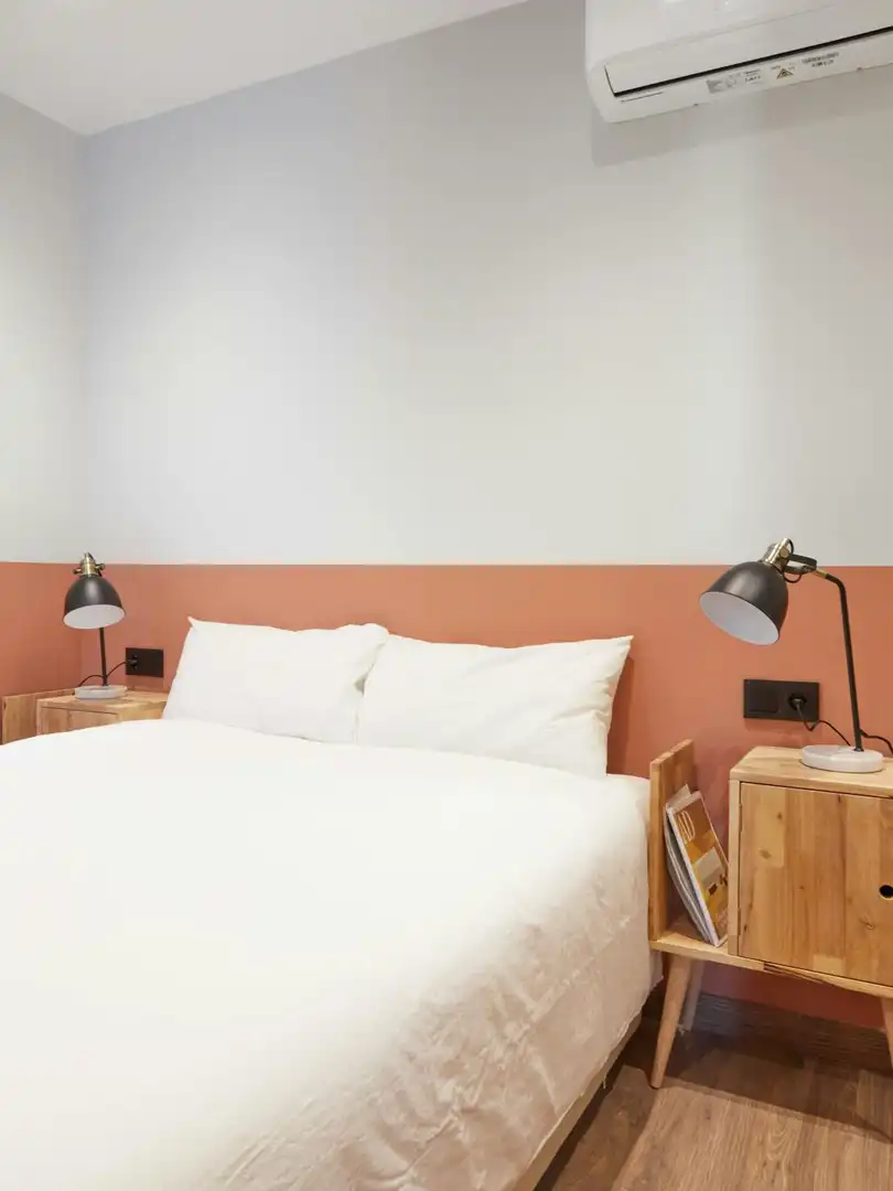 Habitación de Piso de alquiler en Barcelona con Aire acondicionado, Calefacción y Amueblado