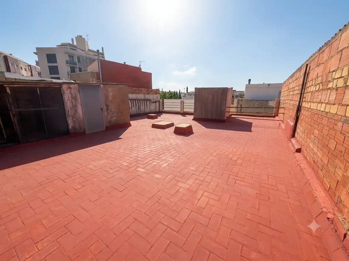 Terrassa de Casa adosada en venda en Almazora / Almassora amb Terrassa i Traster