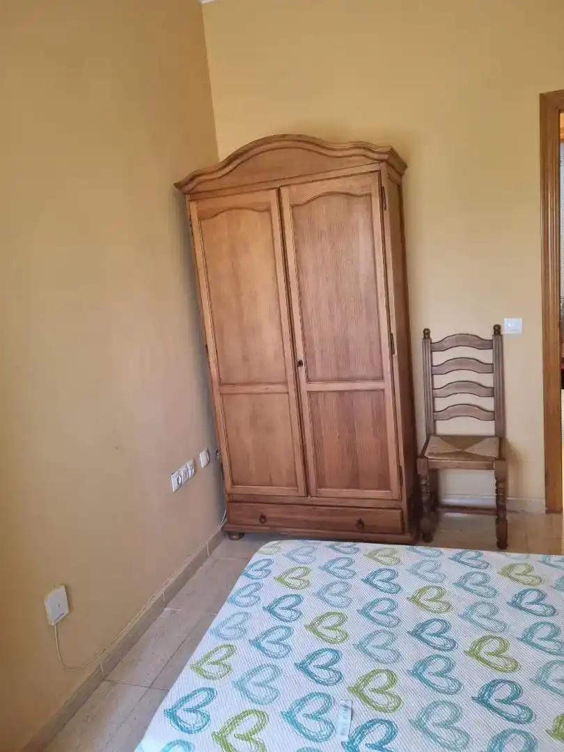 Schlafzimmer von Wohnung zur Miete in Mérida mit Klimaanlage, Abstellraum und Ofen