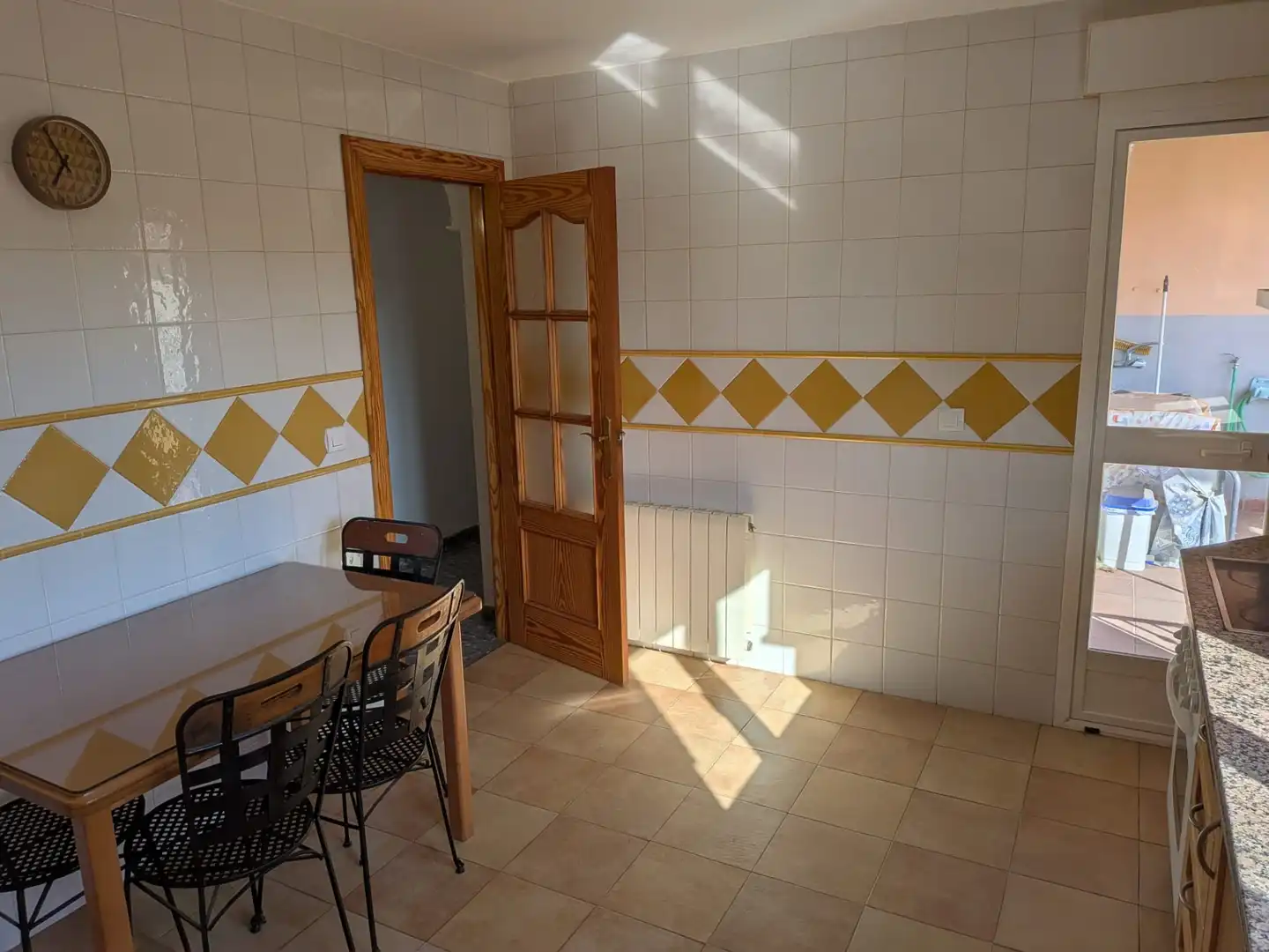 Kitchen of Flat for rent in Alhendín  with Air Conditioner, Heating and Terrace