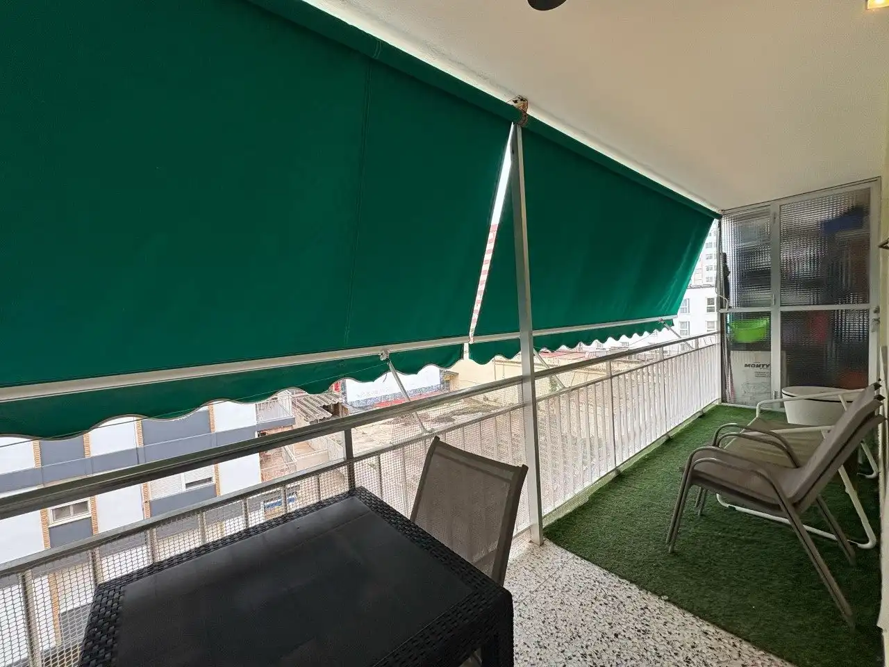 Terrasse von Wohnung zum Verkauf in Cullera mit Klimaanlage, Privatgarten und Terrasse