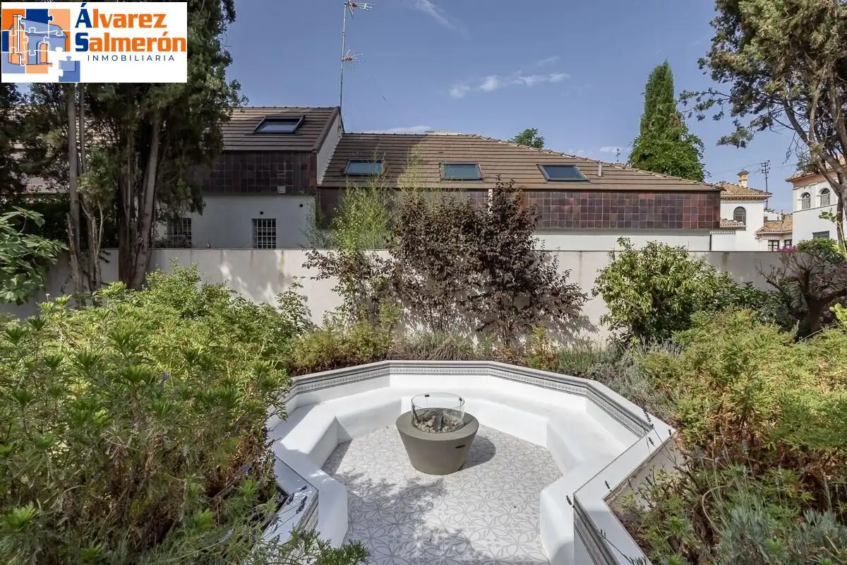 Jardí de Casa o xalet en venda en Granada amb Aire condicionat, Jardí privat i Terrassa