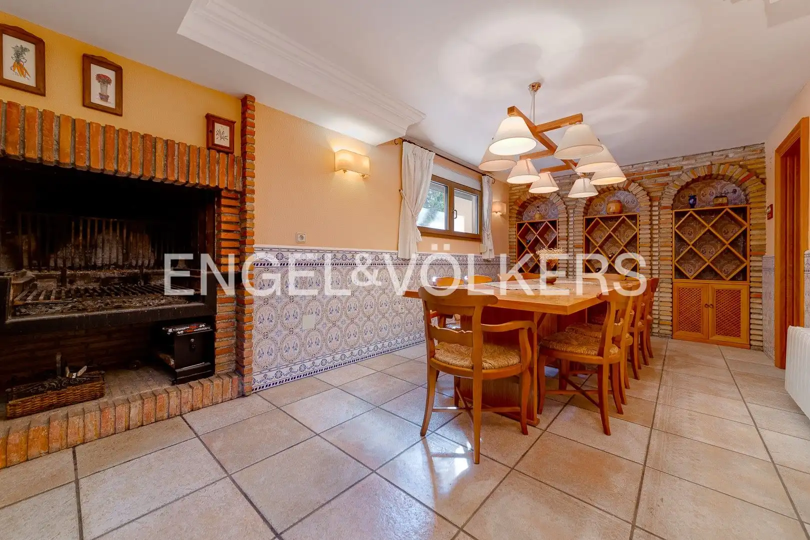 Comedor de Finca rústica en venta en Rojales con Aire acondicionado, Calefacción y Jardín privado