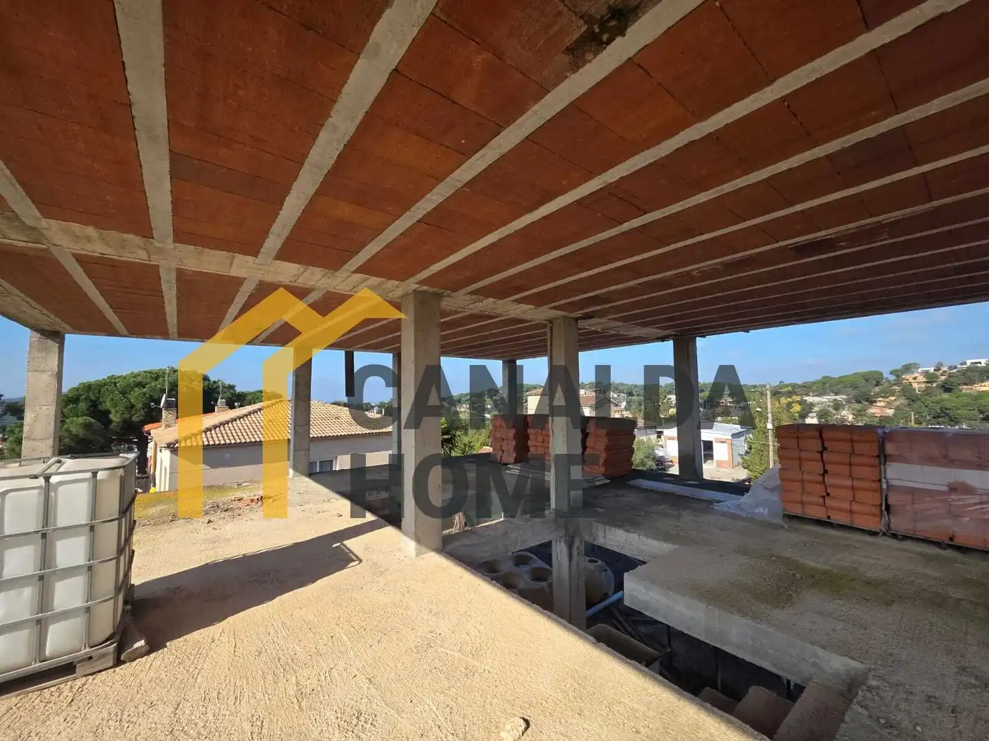 Terrassa de Casa adosada en venda en Vidreres amb Aire condicionat, Calefacció i Parquet