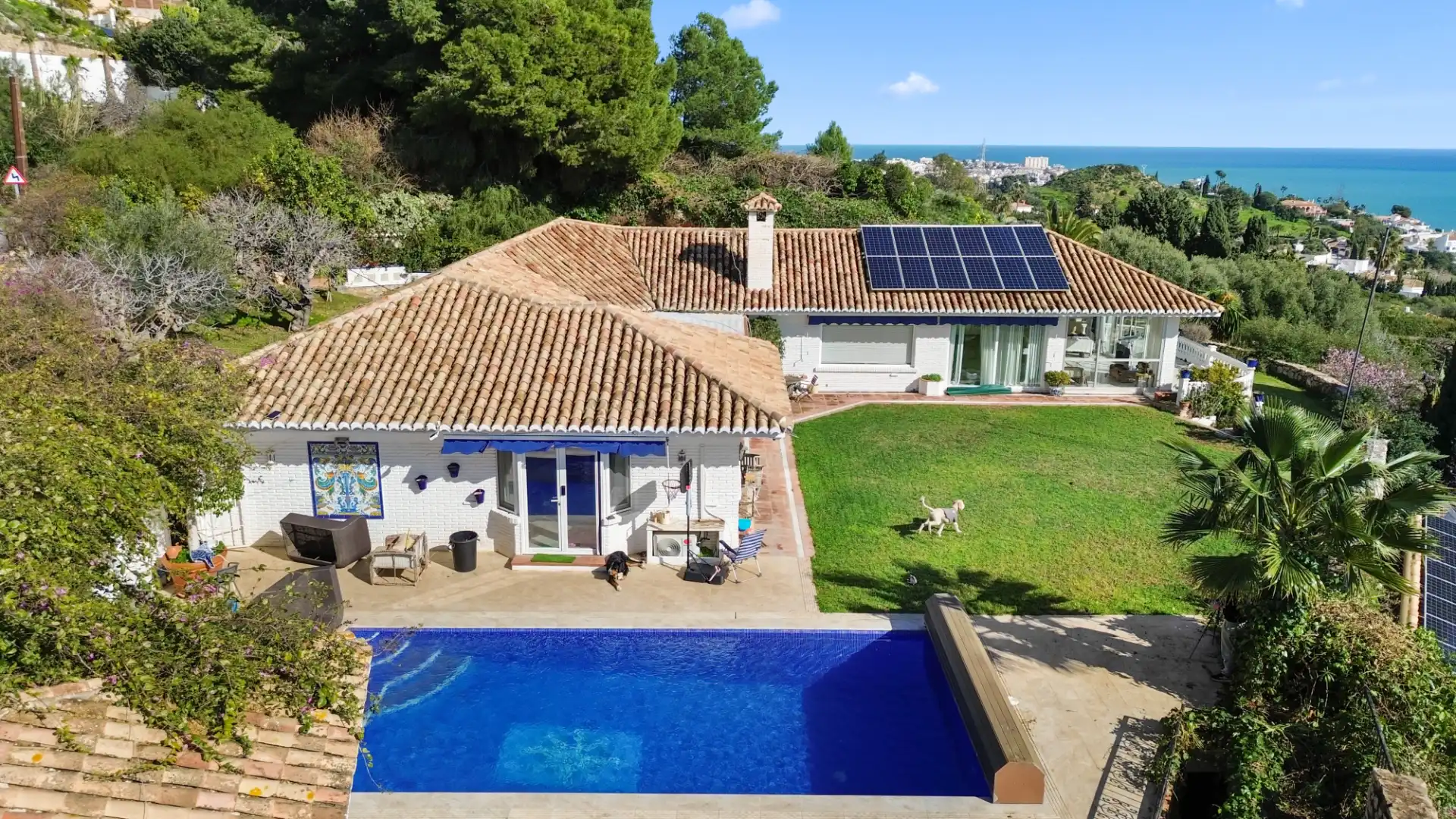 Jardín de Casa o chalet en venta en Benalmádena con Aire acondicionado, Jardín privado y Terraza