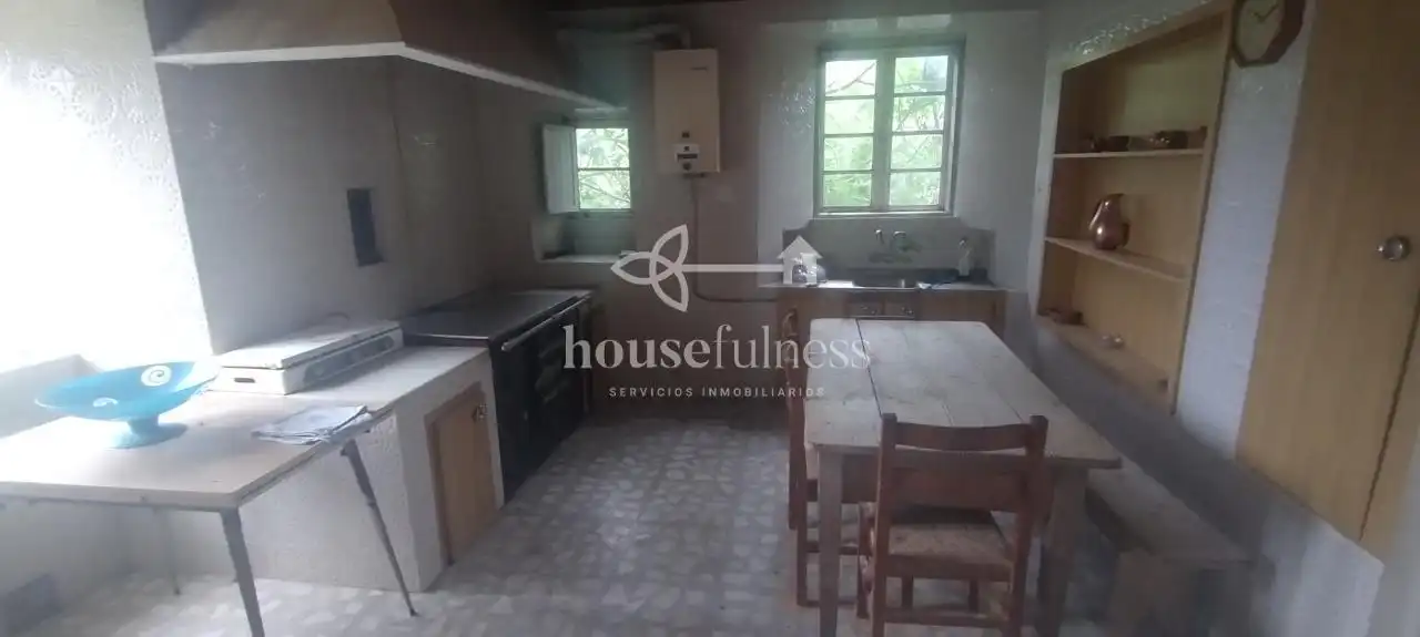 Cuina de Casa o xalet en venda en Ortigueira amb Jardí privat i Traster