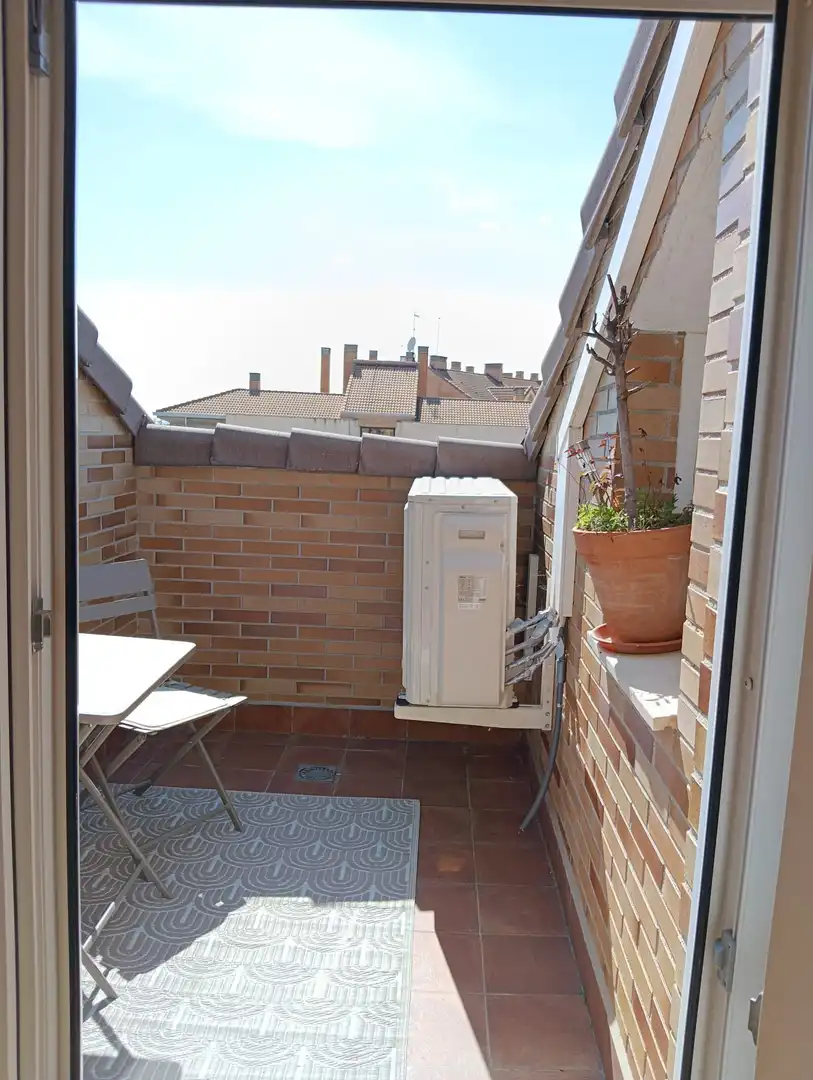 Balcony of Flat for rent in Ávila  with Heating, Terrace and Storage room