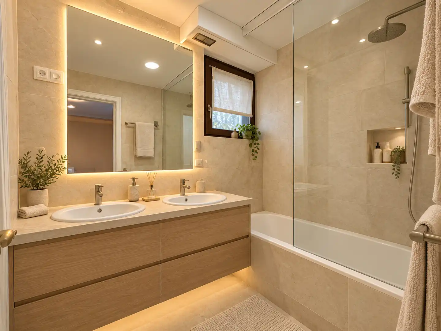 Badezimmer von Wohnung zum Verkauf in Neguri 
