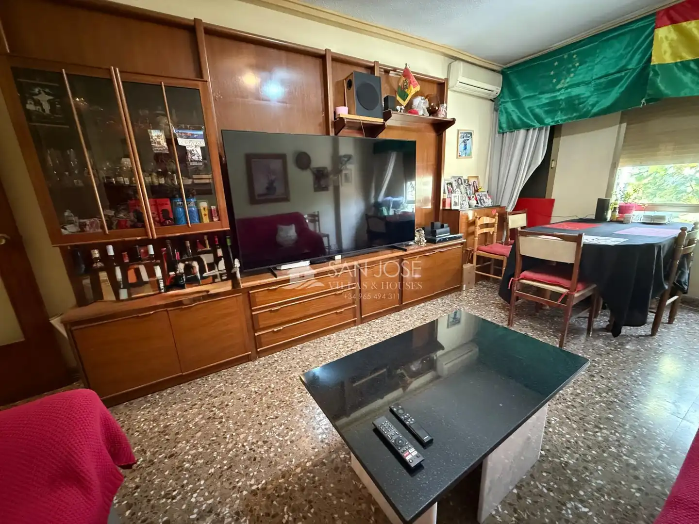 Wohnzimmer von Wohnung zum Verkauf in Monforte del Cid mit Klimaanlage, Heizung und Terrasse