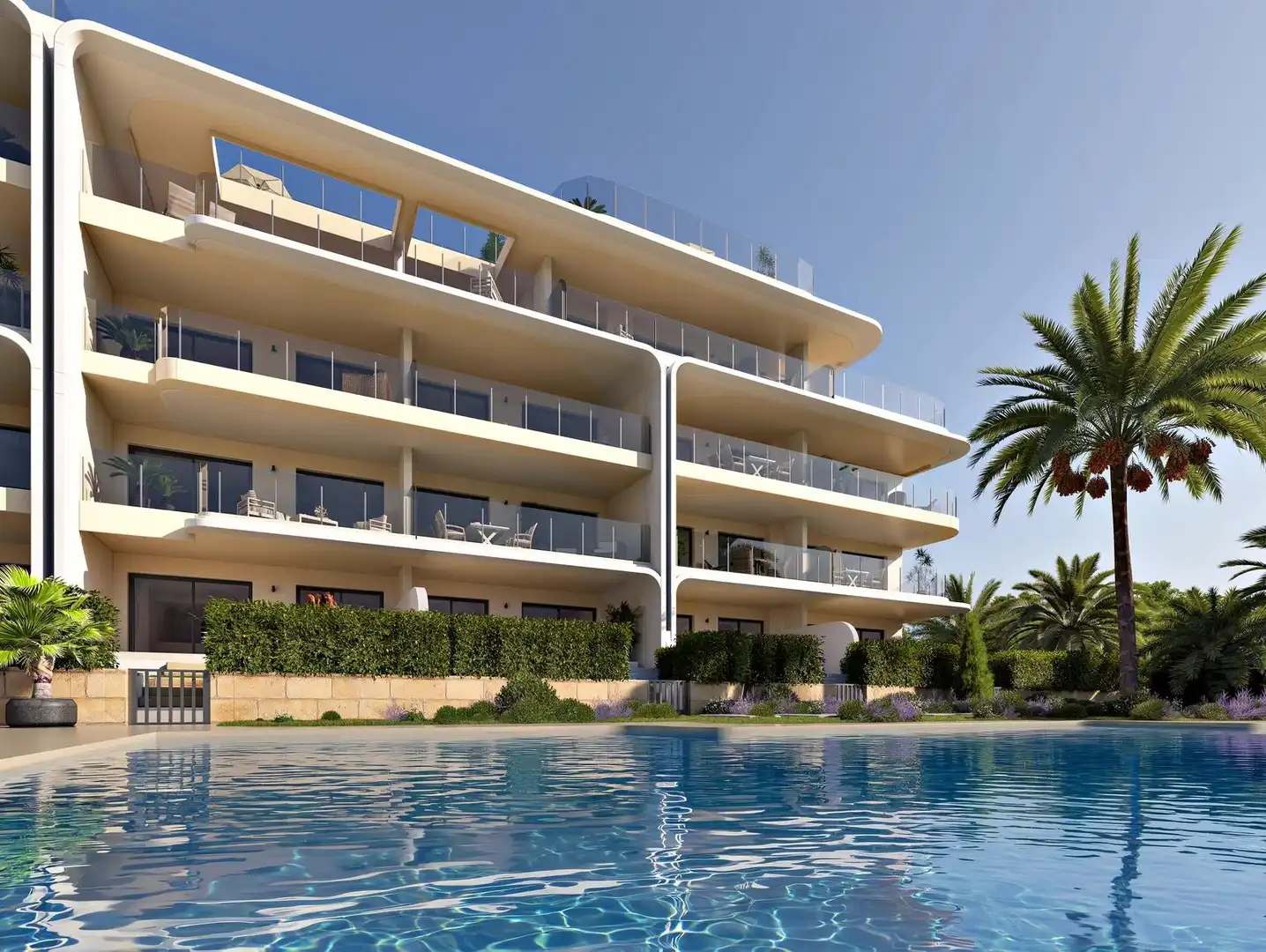 Appartement compact avec piscine à vendre à Capdepera Poble