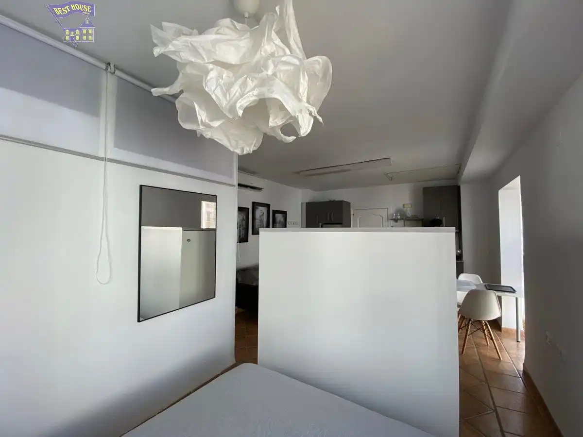 Menjador de Apartament de lloguer en Arcos de la Frontera amb Aire condicionat, Terrassa i Moblat