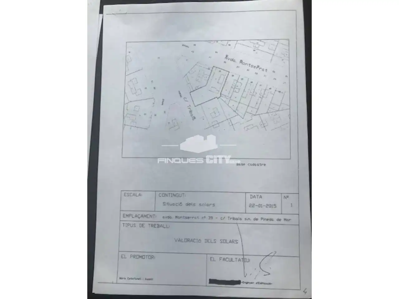 Terreny residencial en venda a Avenida Montserrat 47, imagen 2