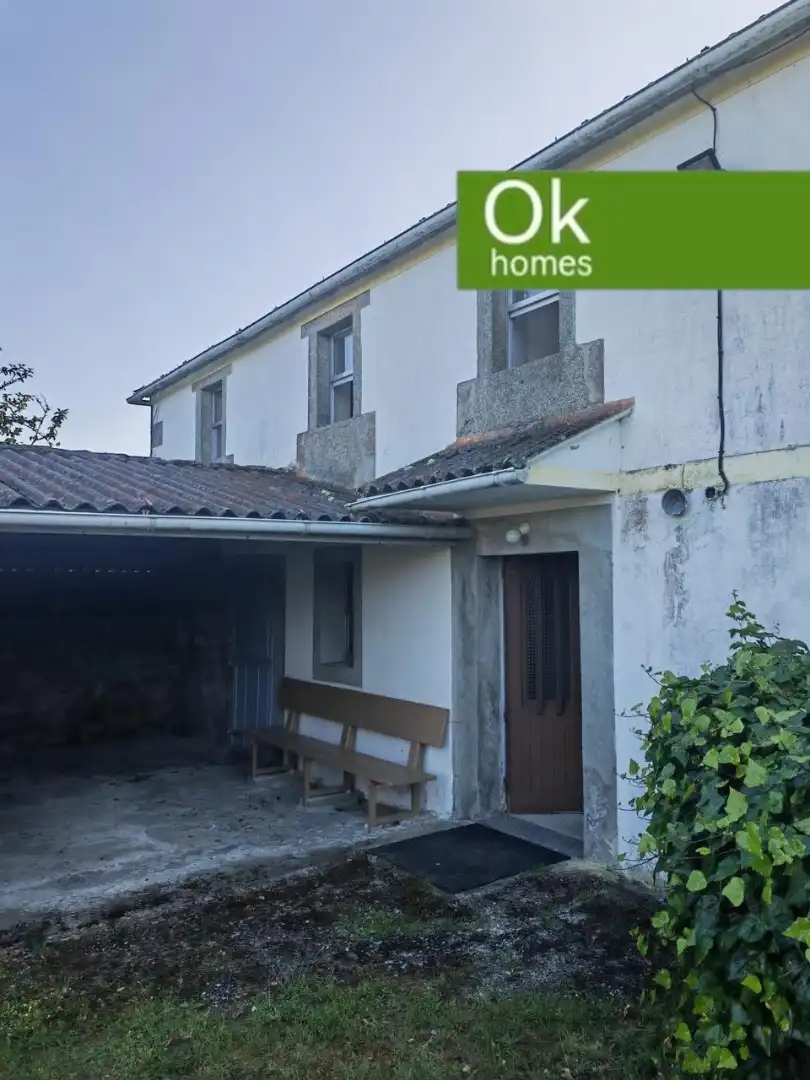 Vista exterior de Casa o chalet en venta en Aranga con Calefacción, Jardín privado y Trastero