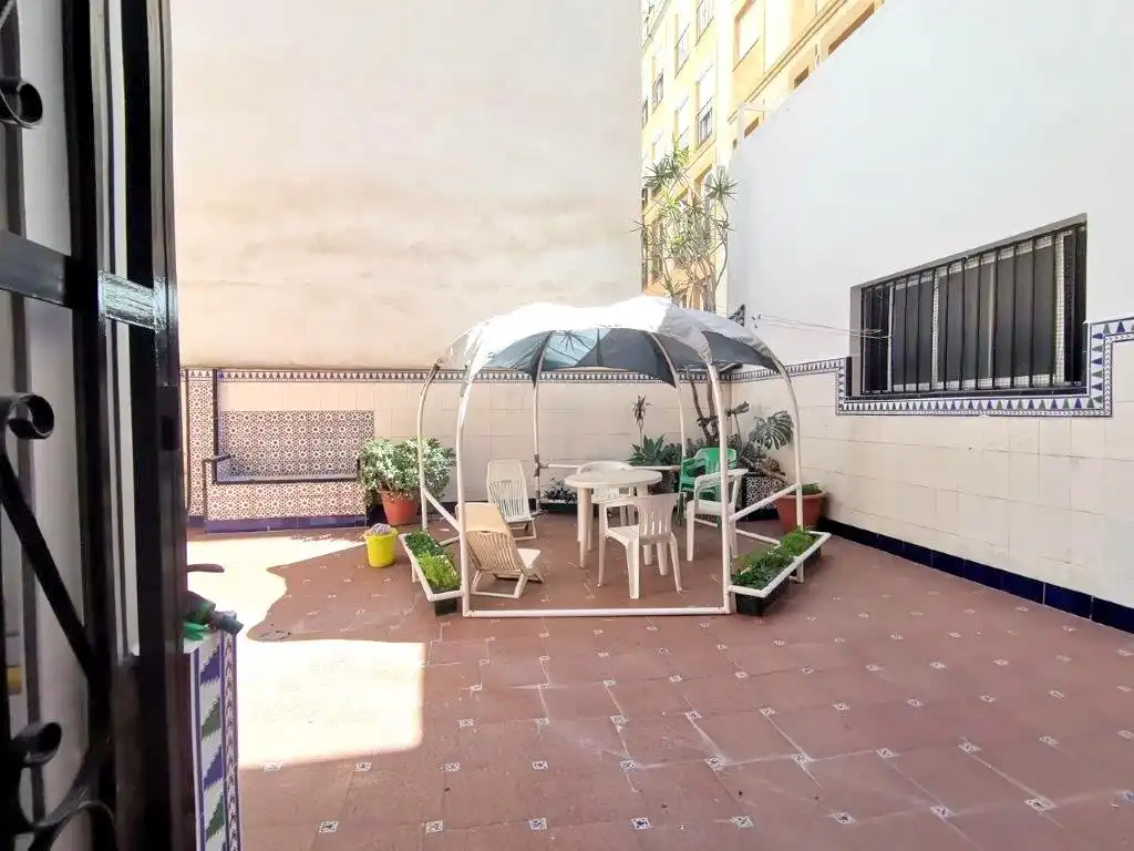 Terraza de Piso de alquiler en Málaga con Aire acondicionado, Calefacción y Terraza