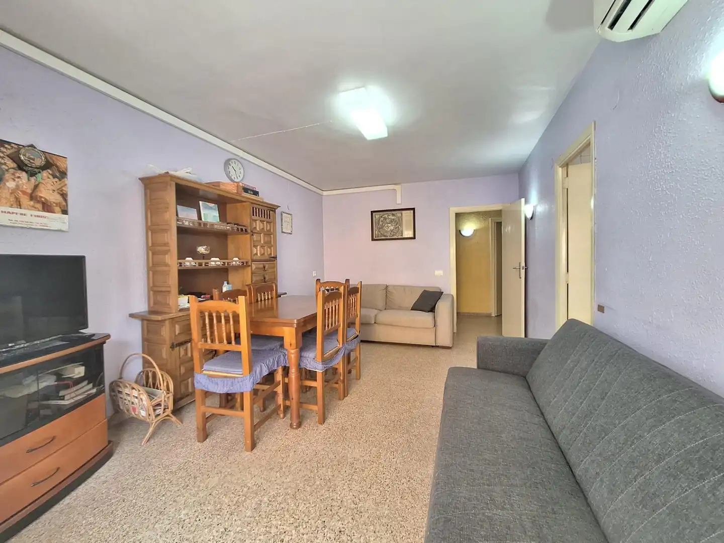 Sala de estar de Apartamento en venta en Cullera con Aire acondicionado, Terraza y Amueblado