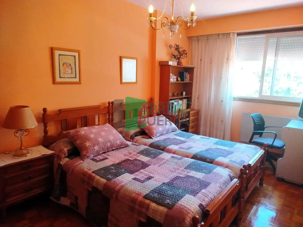 Bedroom of Flat for sale in Ourense Capital   with Heating, Storage room and Balcony