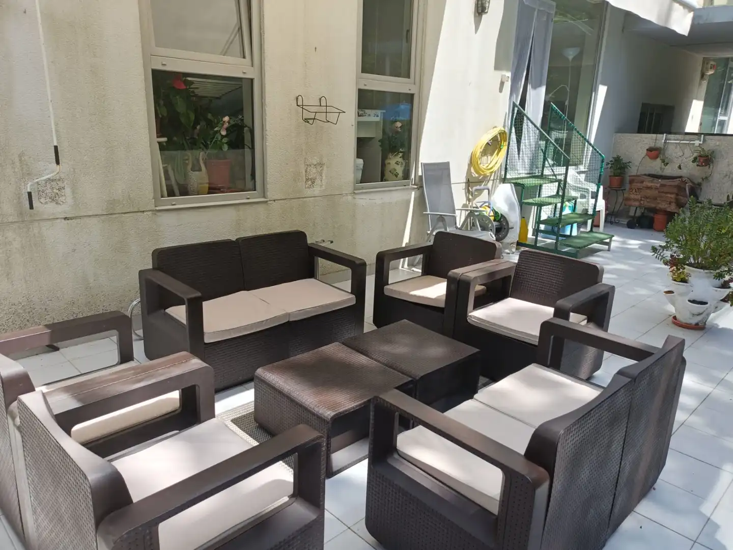 Terrasse von Wohnung zum Verkauf in Brión mit Heizung, Terrasse und Abstellraum
