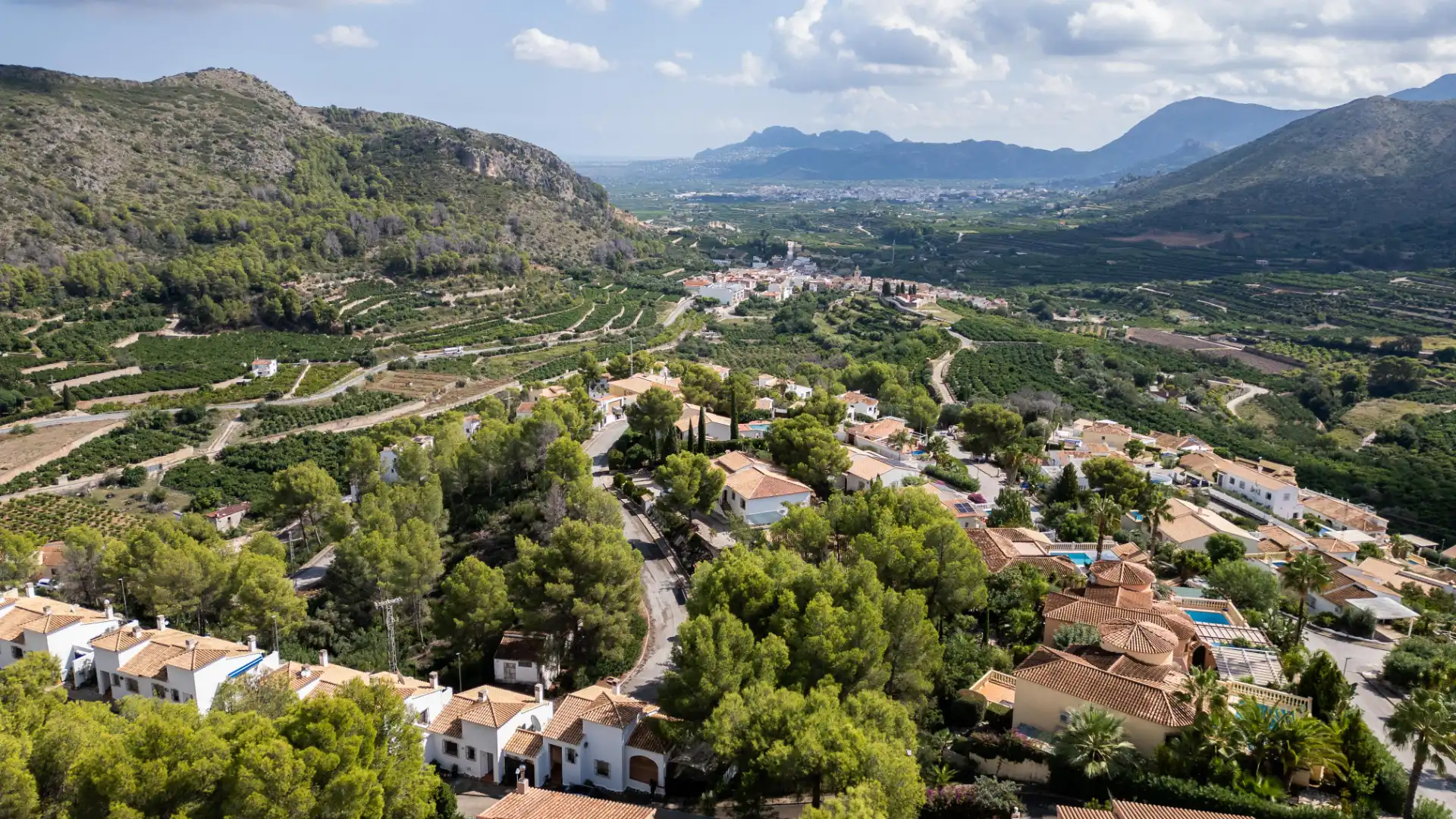 Exterior view of Houses for sale in L'Atzúbia  with Air Conditioner, Heating and Terrace