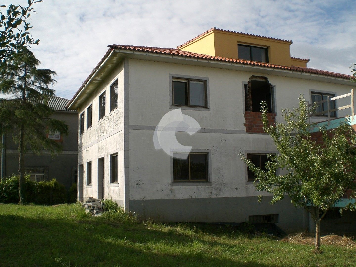 Exterior view of House or chalet for sale in Trazo  with Private garden