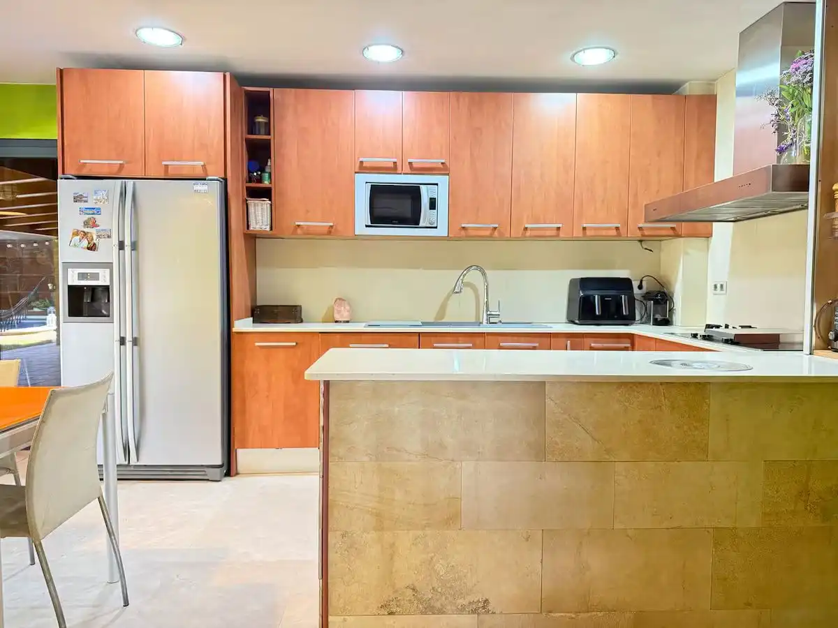 Kitchen of Houses for rent in Castelldefels  with Air Conditioner, Private garden and Terrace