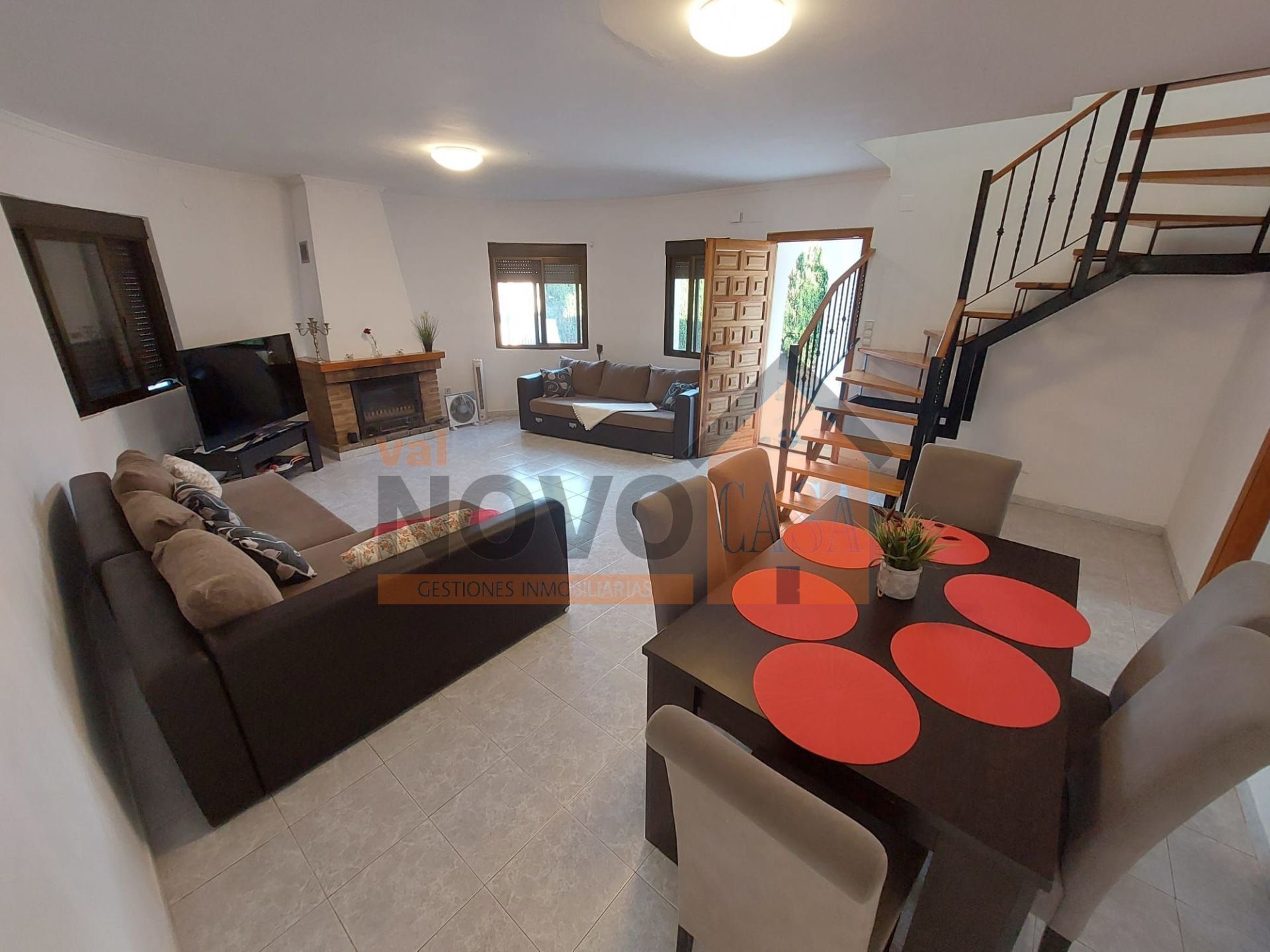 Living room of House or chalet to rent in Alginet  with Heating, Private garden and Furnished