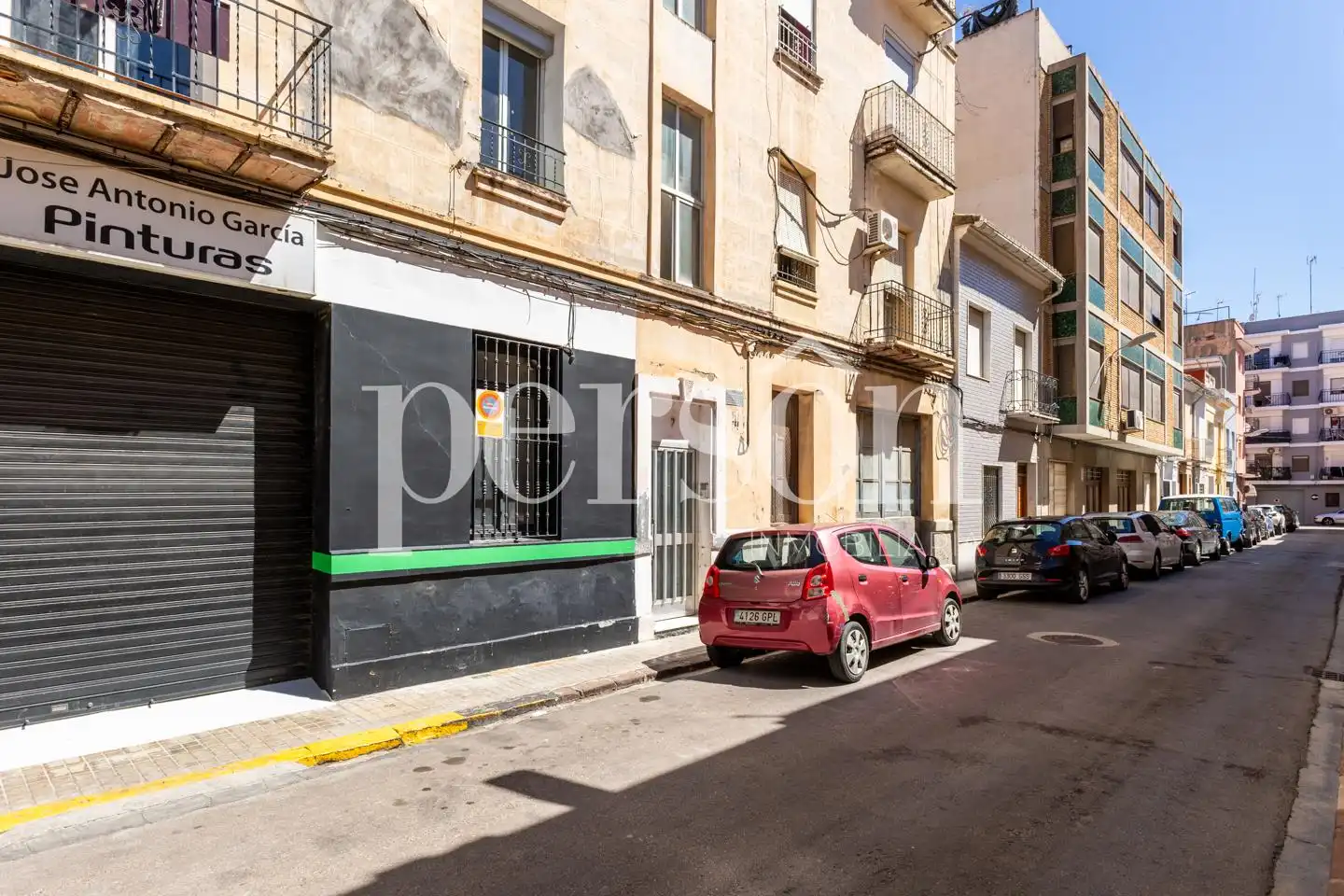 Exterior view of Flat for sale in Sueca  with Air Conditioner and Furnished