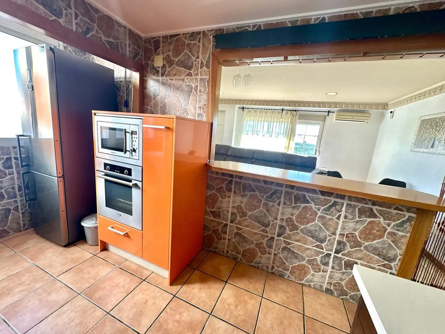 Cocina de Ático en venta en Elche / Elx con Terraza, Amueblado y Balcón