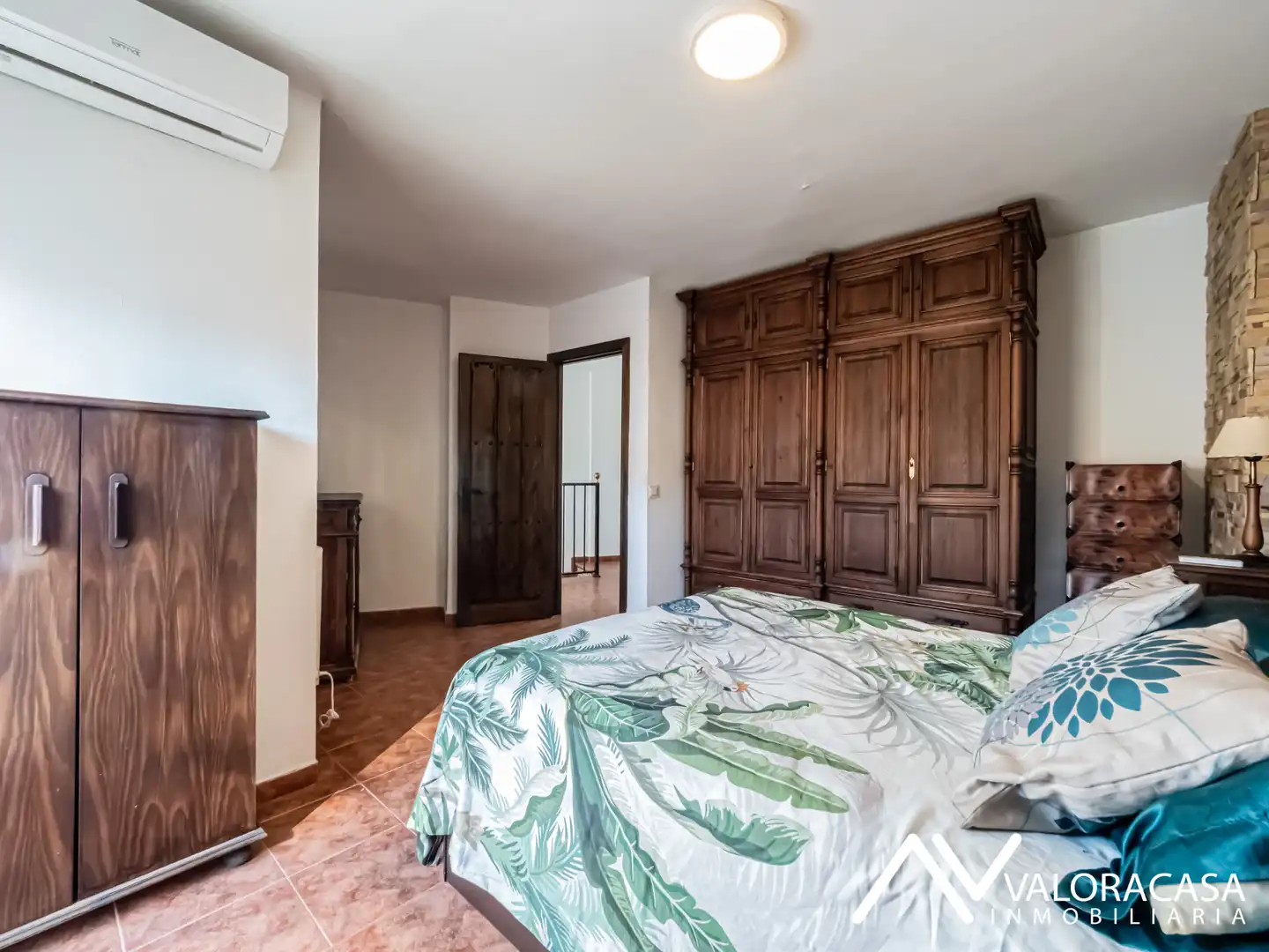Dormitori de Casa o xalet en venda en Cártama amb Aire condicionat, Terrassa i Moblat