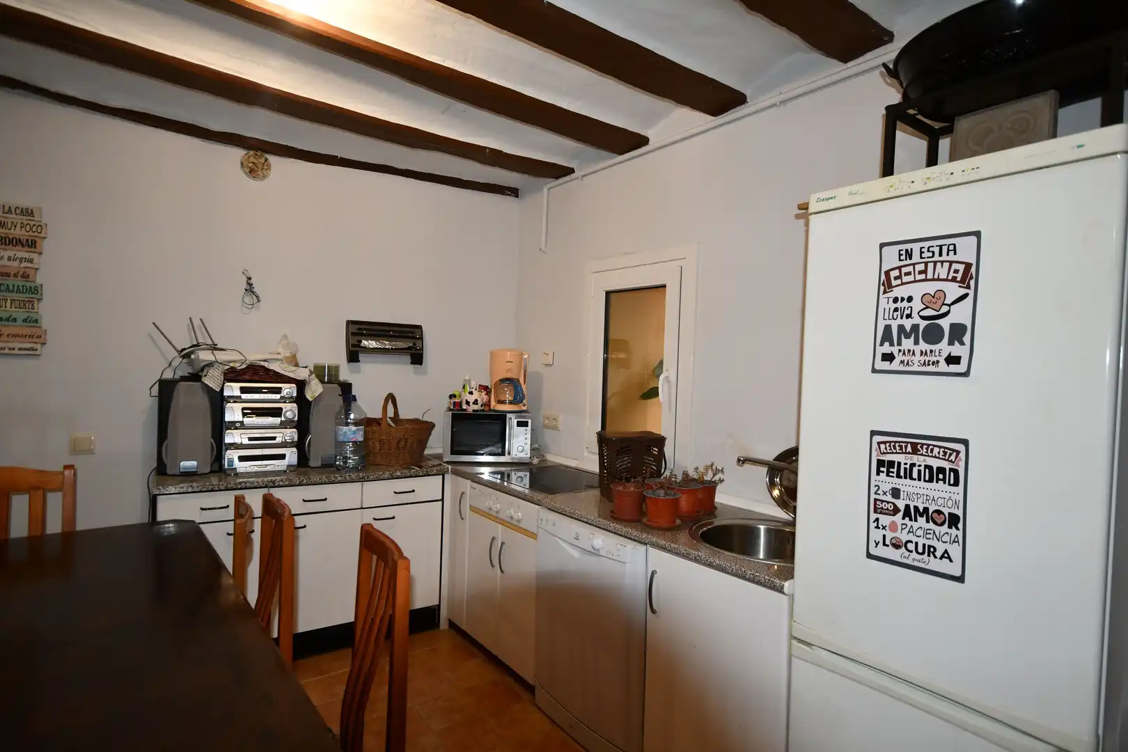 Cuina de Finca rústica en venda en Fuenmayor amb Calefacció, Parquet i Terrassa