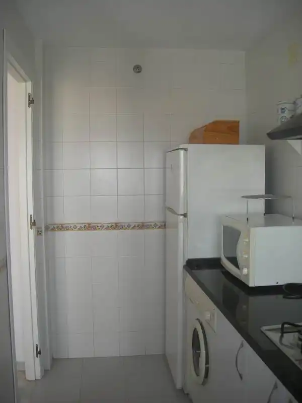 Cocina de Apartamento de alquiler en Conil de la Frontera con Aire acondicionado, Terraza y Amueblado