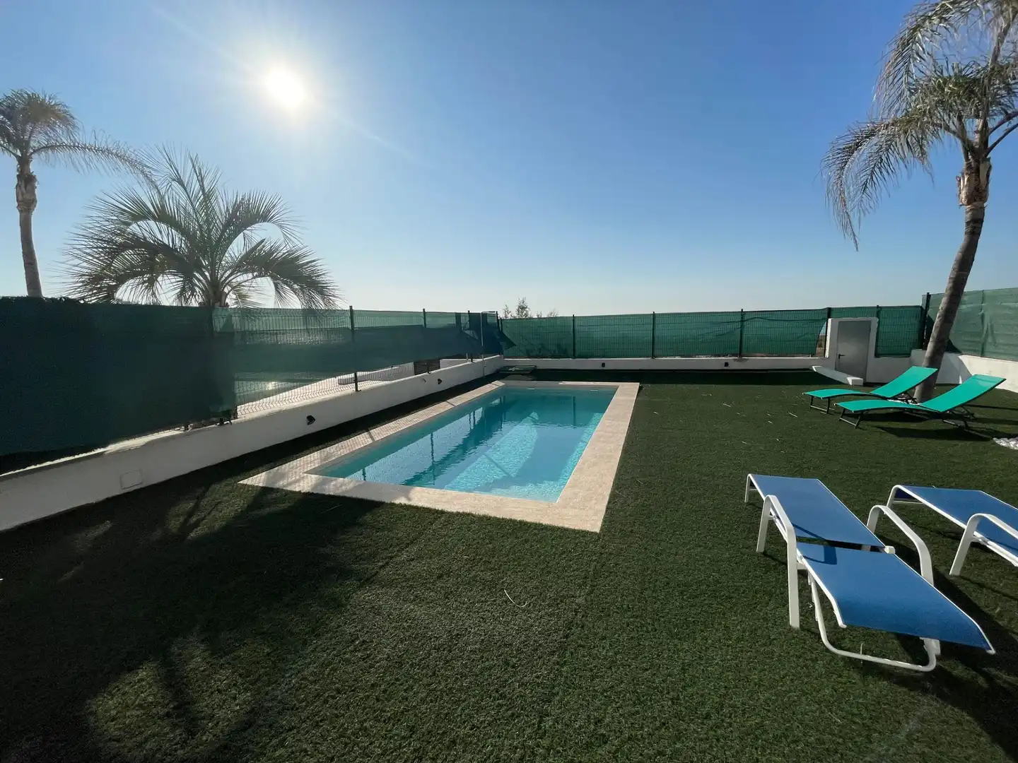 Piscina de Casa o chalet en venta en Burriana / Borriana con Aire acondicionado, Jardín privado y Trastero