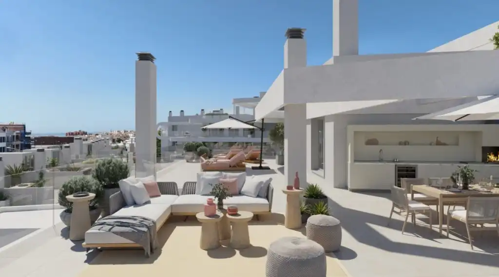 Ático con piscina en venta en Estepona Pueblo, imagen 7