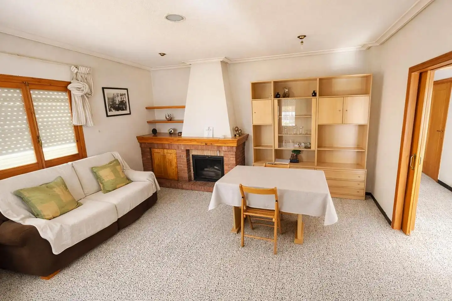 Sala d'estar de Casa o xalet en venda en Elche / Elx amb Terrassa, Traster i Moblat