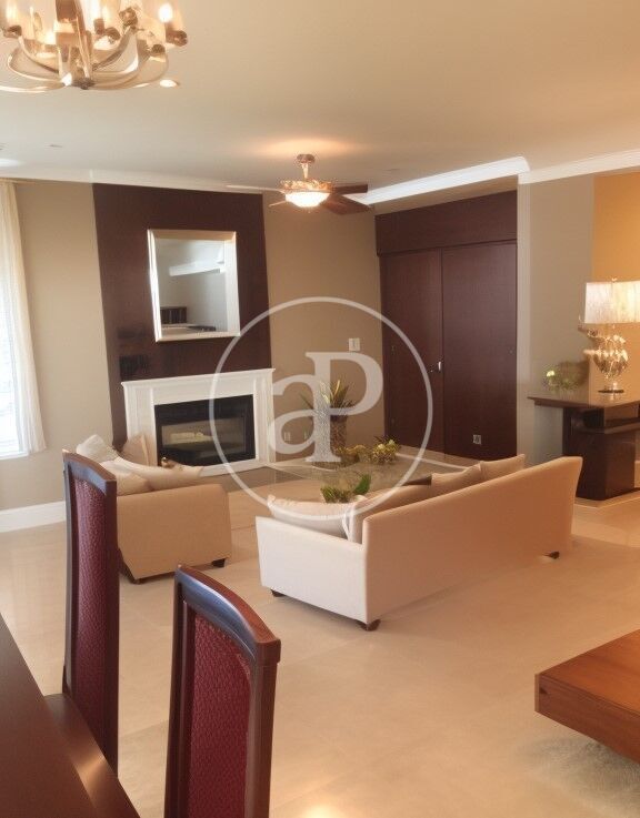 Sala de estar de Casa o chalet en venta en Alicante / Alacant con Aire acondicionado, Calefacción y Jardín privado