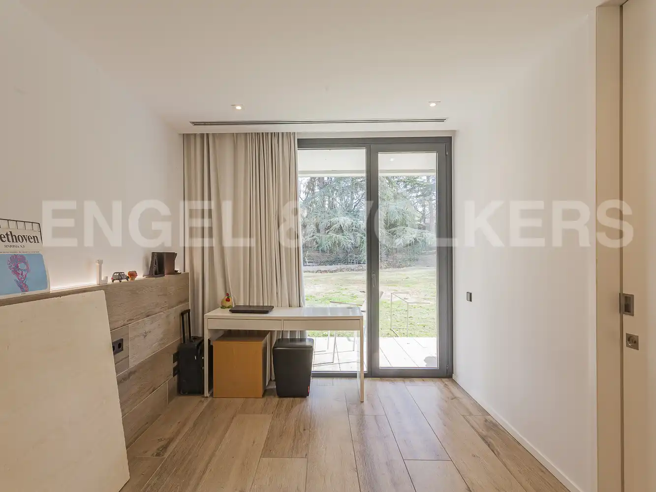 Dormitori de Casa o xalet de lloguer en Sant Cugat del Vallès amb Aire condicionat, Calefacció i Jardí privat