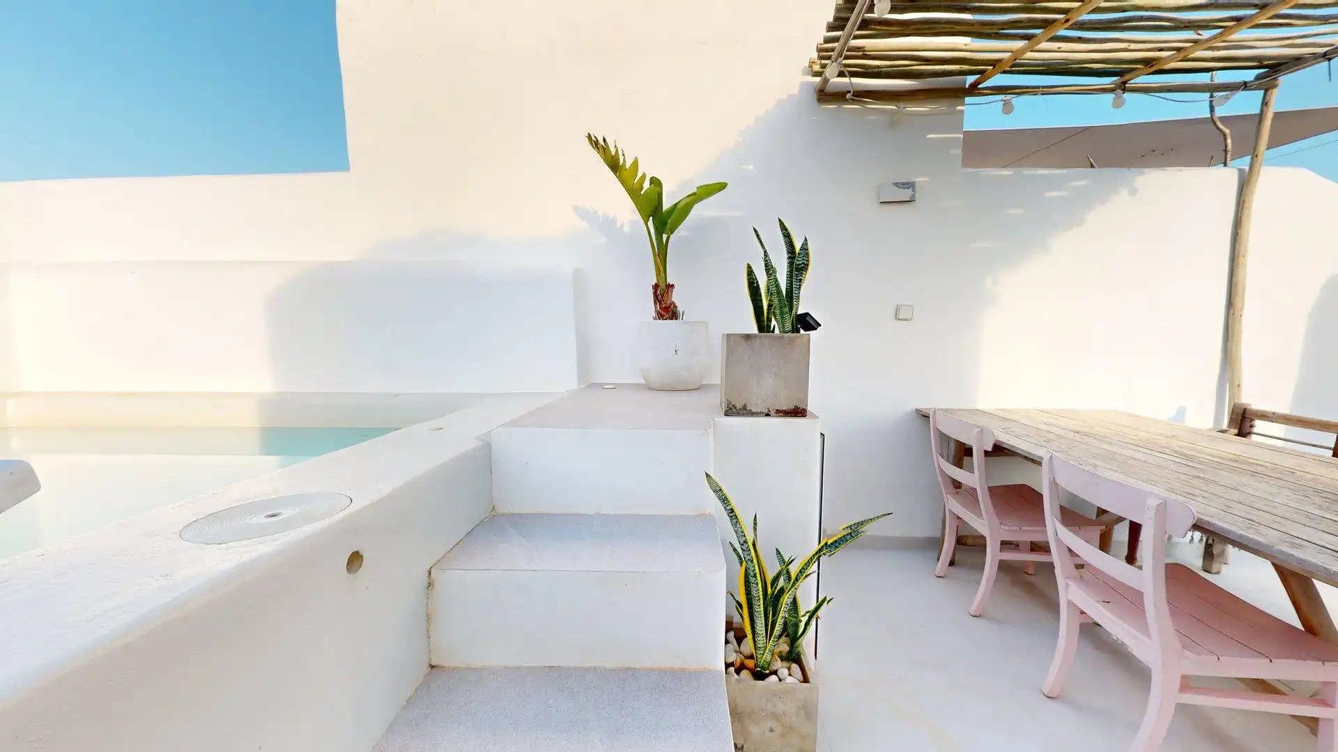 Terraza de Dúplex en venta en Sant Josep de sa Talaia con Aire acondicionado, Terraza y Piscina