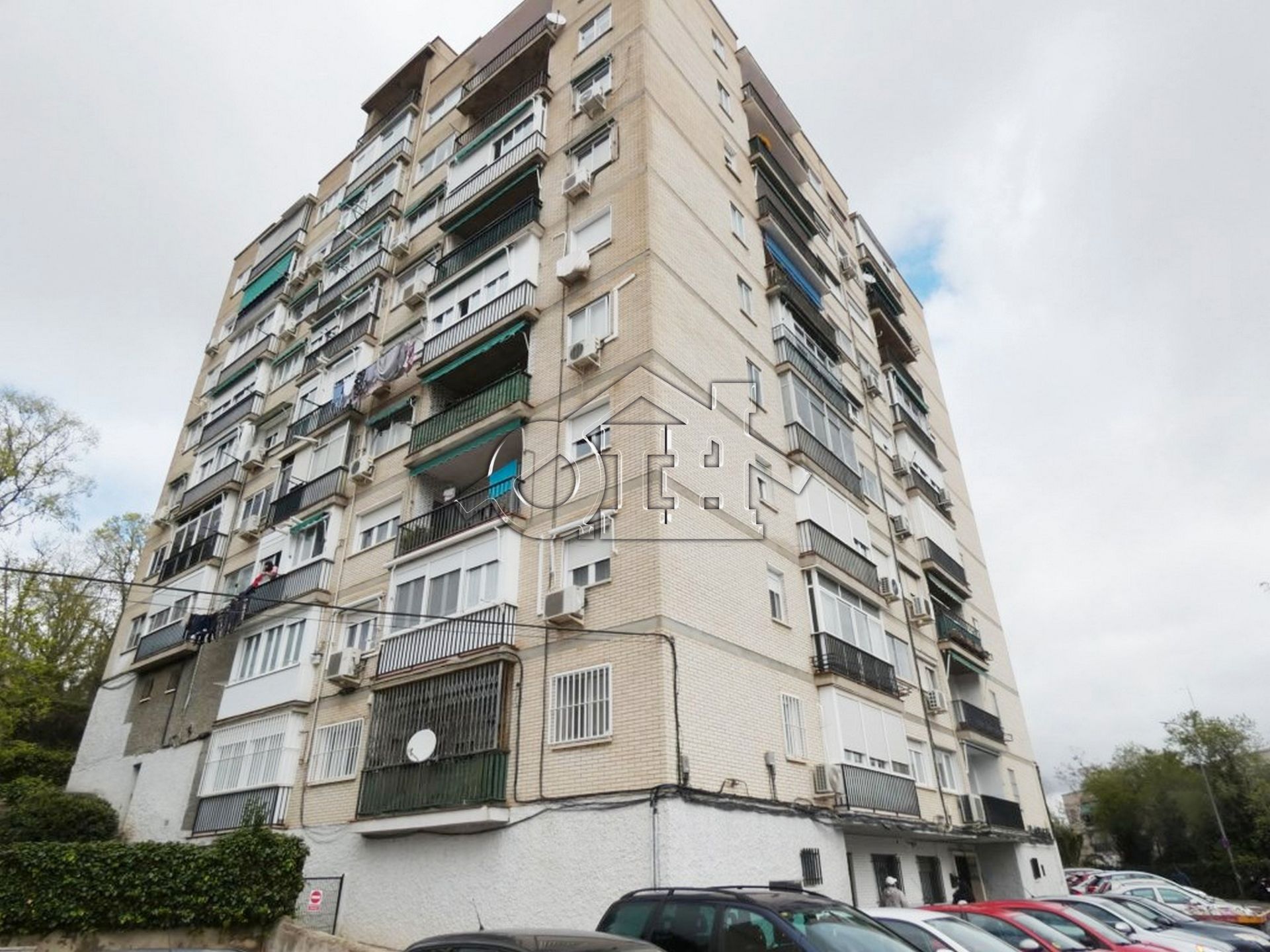 Exterior view of Flat for sale in Coslada  with Air Conditioner, Heating and Parquet flooring