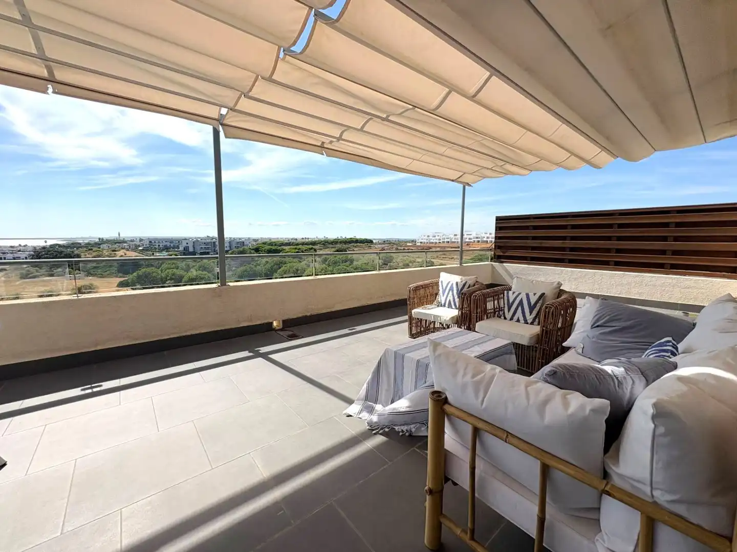 Terrassa de Àtic de lloguer en El Rompido amb Aire condicionat, Calefacció i Terrassa