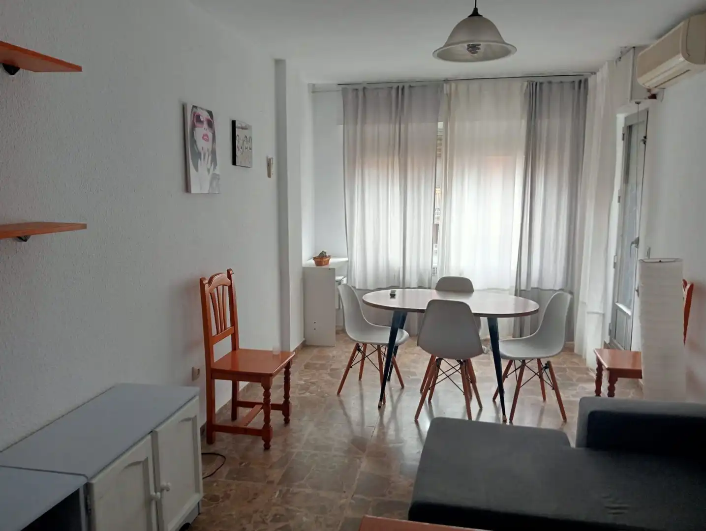 Comedor de Piso de alquiler en Jaén con Aire acondicionado, Calefacción y Amueblado