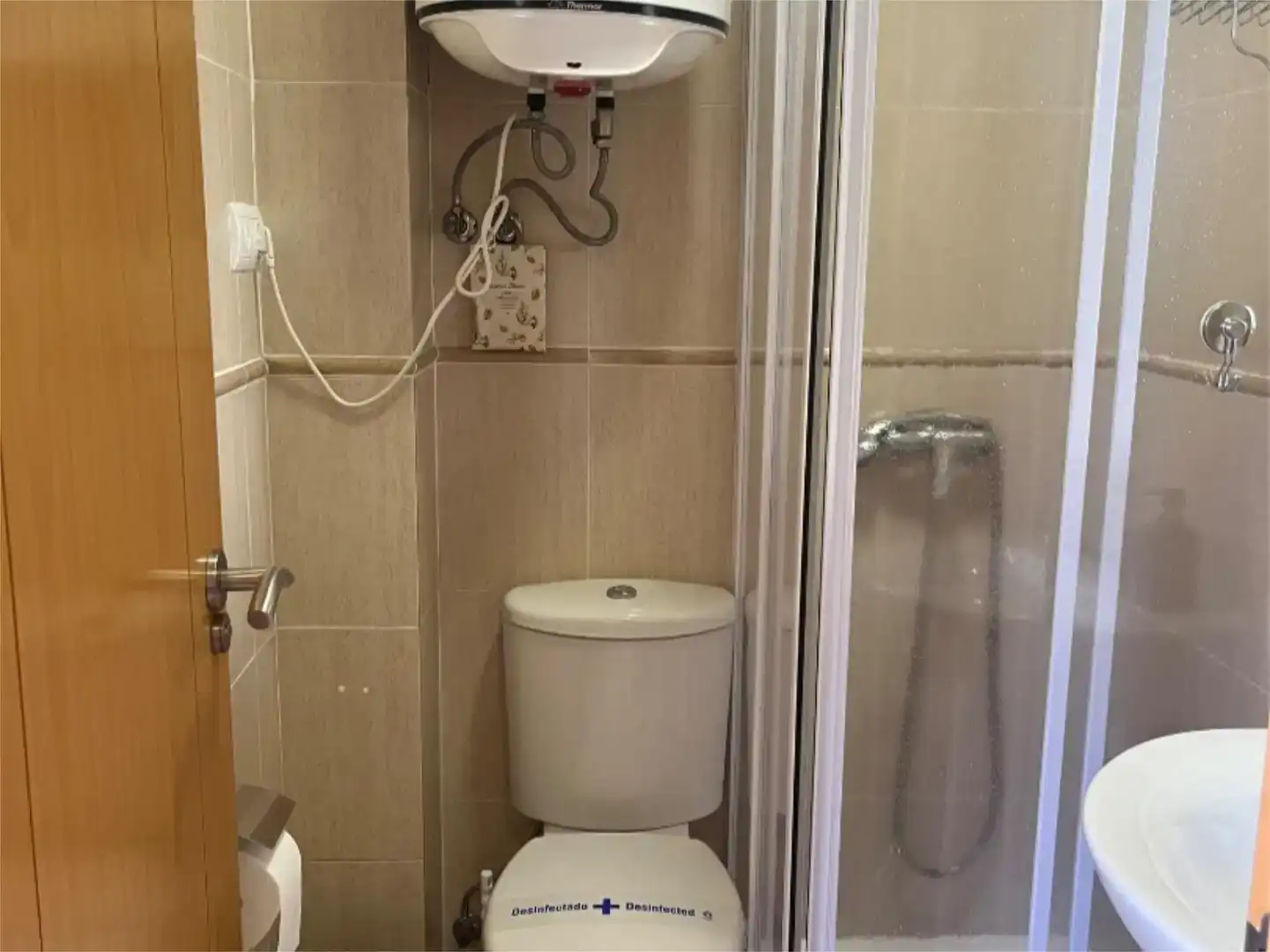 Bany de Pis de lloguer en Vera amb Aire condicionat i Piscina