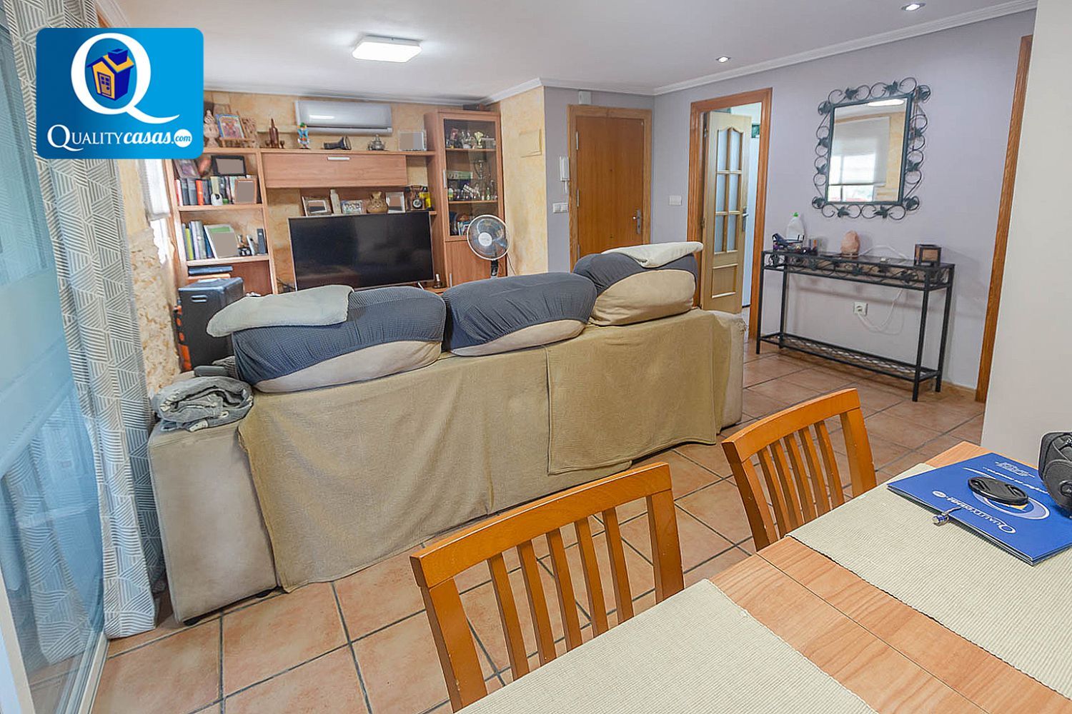 Sala d'estar de Pis en venda en San Vicente del Raspeig / Sant Vicent del Raspeig amb Aire condicionat, Traster i Balcó