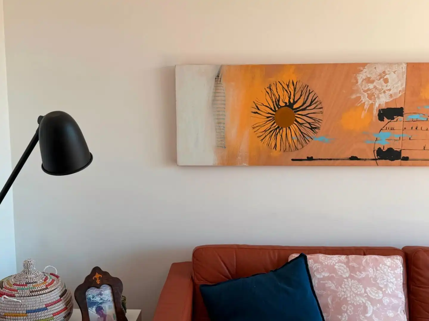 Wohnzimmer von Wohnung zum Verkauf in Sanlúcar de Barrameda mit Klimaanlage, Terrasse und Balkon