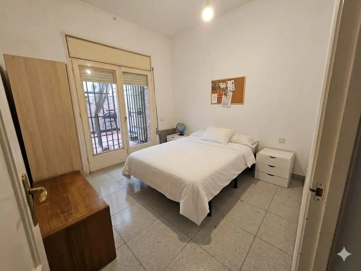 Schlafzimmer von Erdgeschoss zum Verkauf in Mollet del Vallès mit Klimaanlage, Heizung und Terrasse