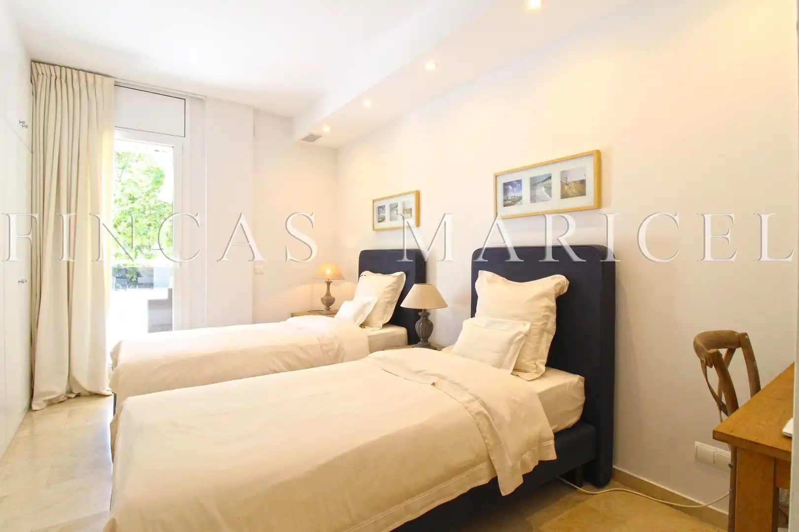 Schlafzimmer von Wohnung zum Verkauf in Sitges mit Klimaanlage, Heizung und Terrasse