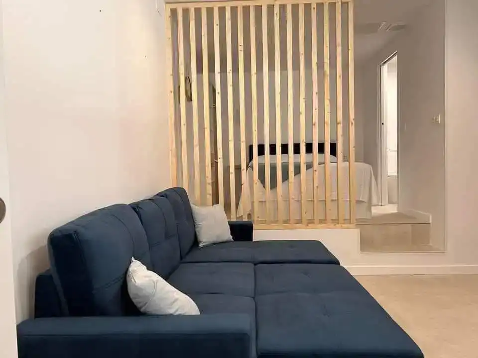 Sala d'estar de Loft en venda en Vélez-Málaga amb Aire condicionat, Jardí privat i Piscina