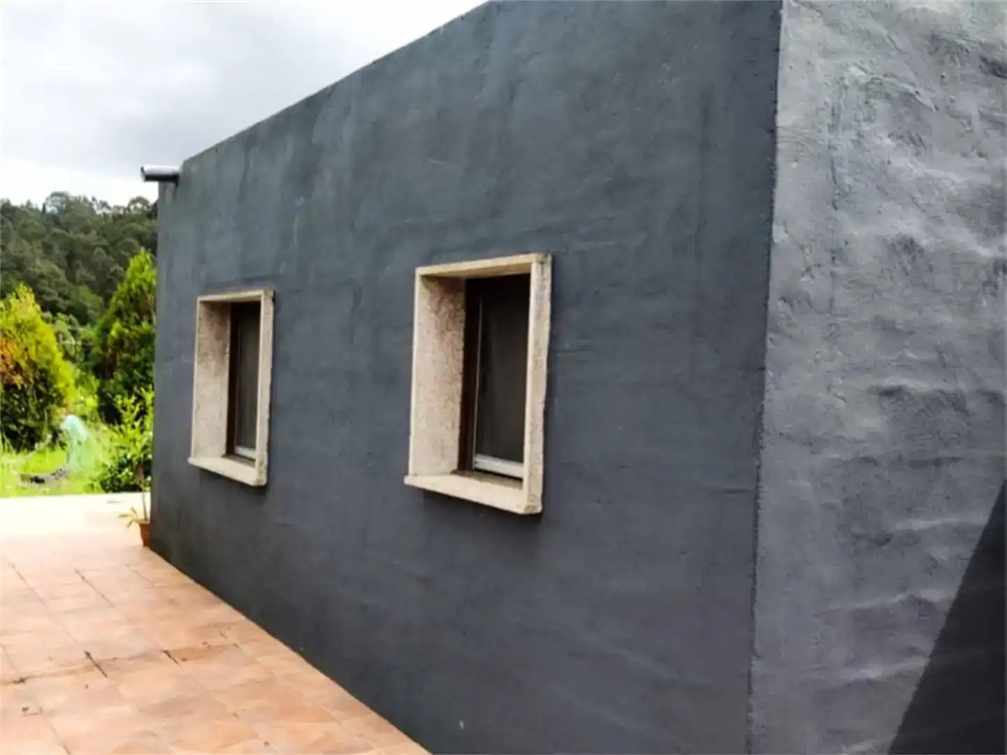 Vista exterior de Casa adosada en venda en Redondela amb Jardí privat