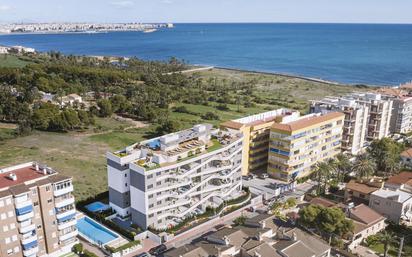 Vista exterior de Pis en venda en Torrevieja amb Aire condicionat, Terrassa i Piscina