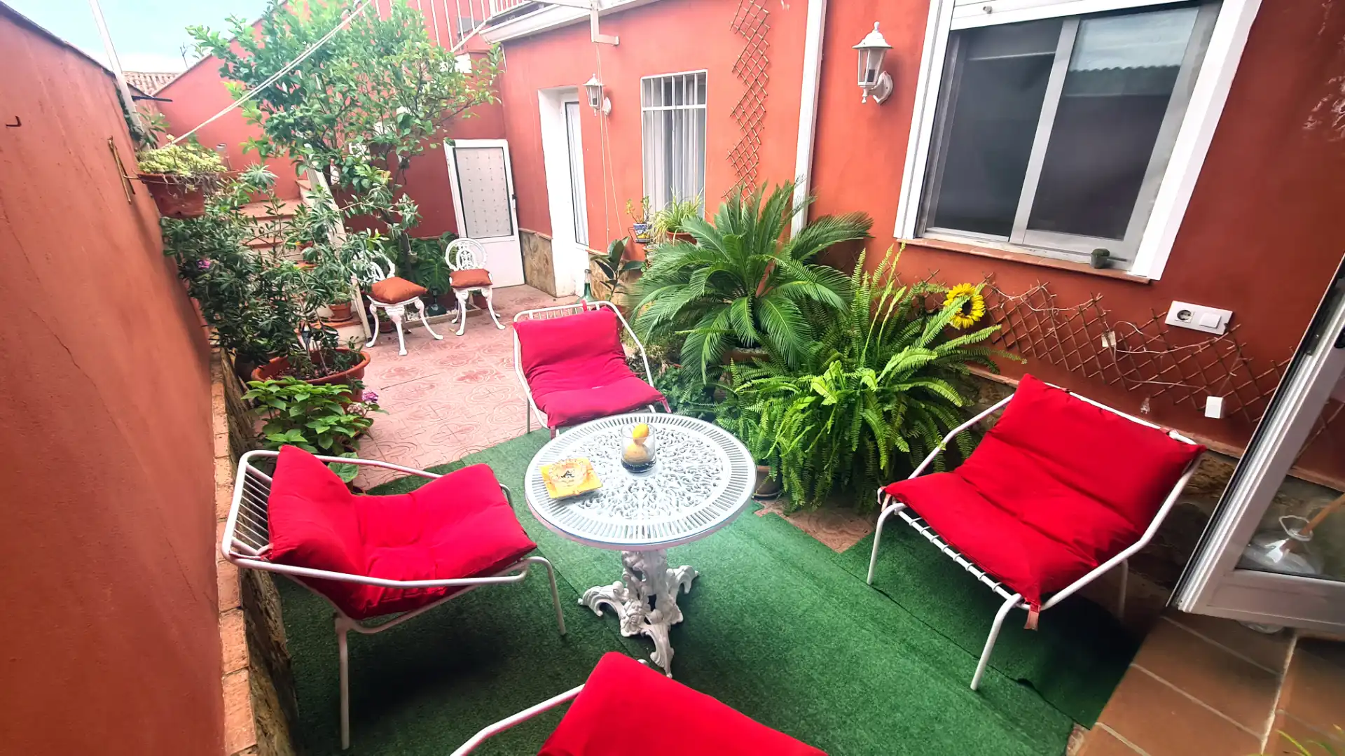 Terraza de Casa o chalet en venta en Azuaga con Aire acondicionado, Jardín privado y Parquet