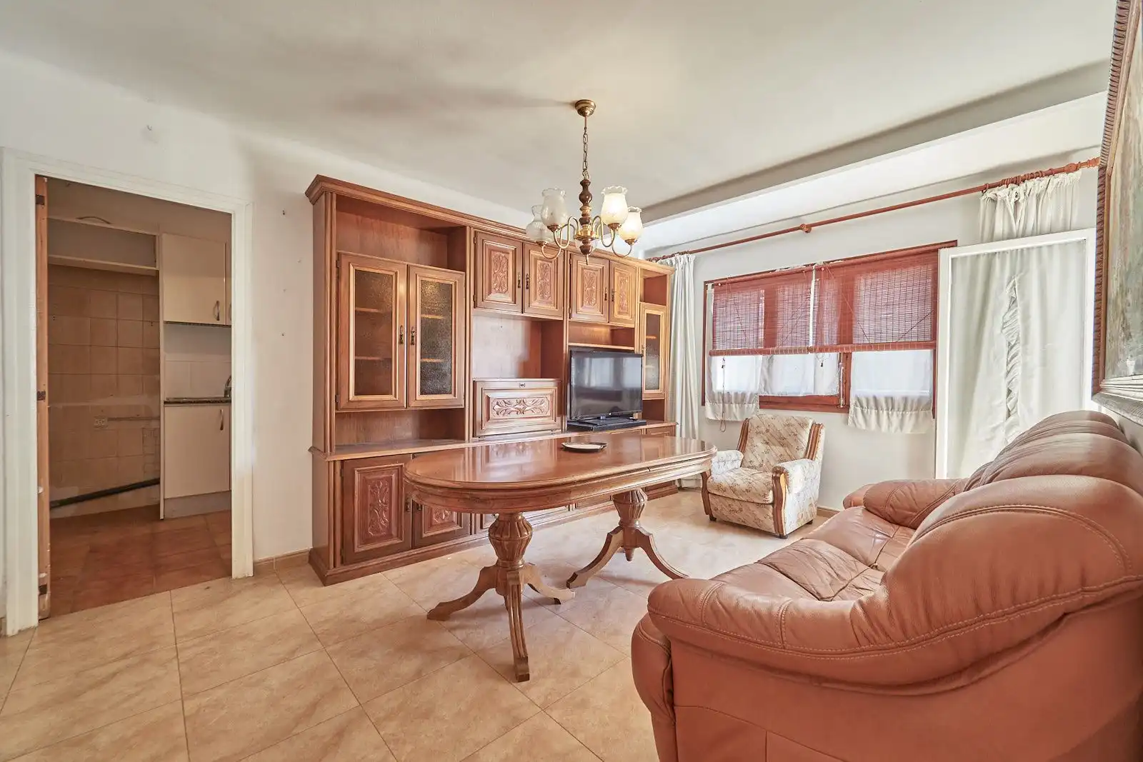 Sala de estar de Piso en venta en Torredembarra con Terraza