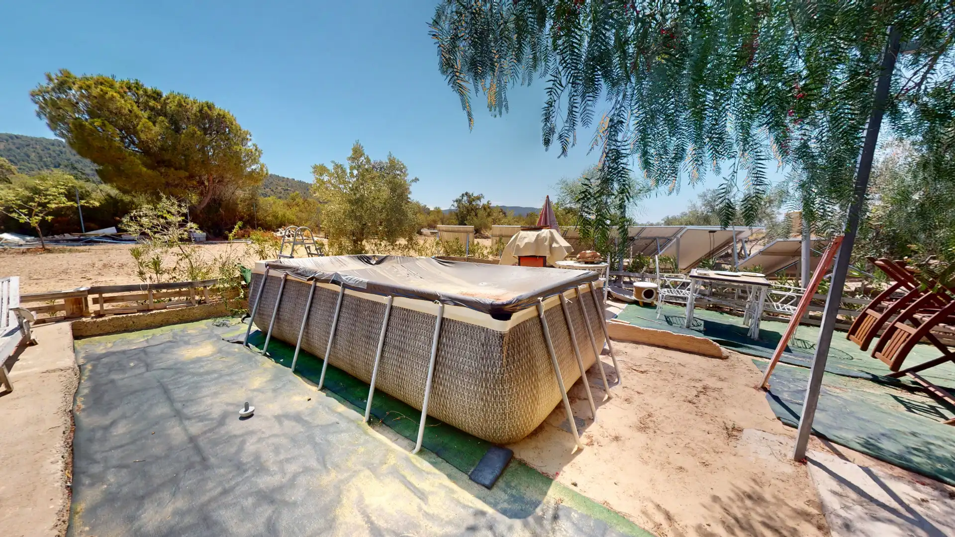 Piscina de Casa o xalet en venda en Biar amb Aire condicionat, Jardí privat i Piscina